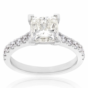 18ct White Gold 3 Carat Diamond Ring