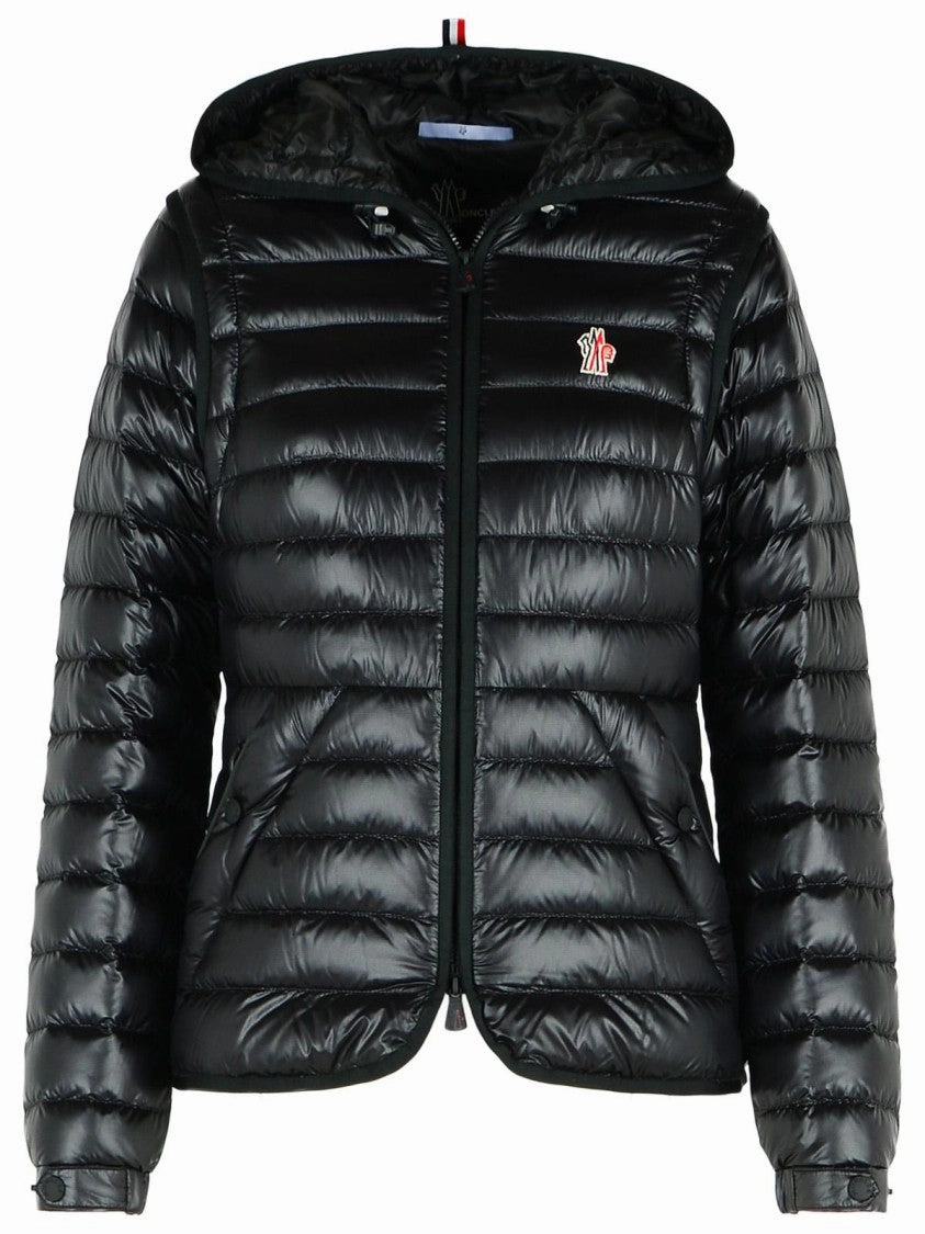 'Karura' Black Polyamide Jacket