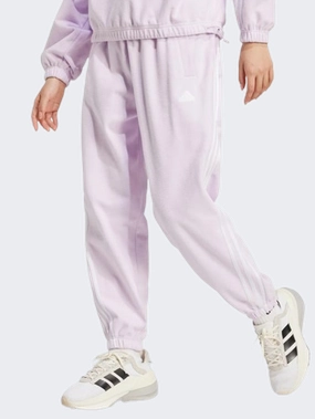 Adidas Future Icons 3 Stripes Women Sportswear Pant Ice Lavender