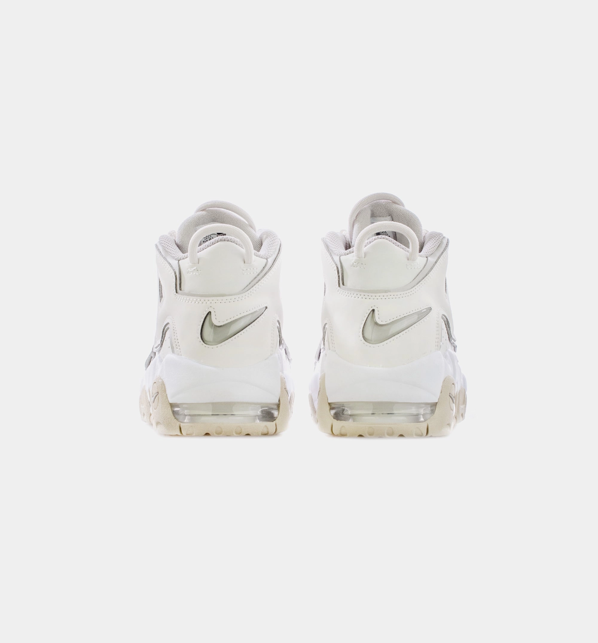 Air Uptempo 96 Phantom Grade School Lifestyle Shoe - Sail/White