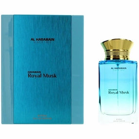 Al Haramain Unisex Eau De Parfum Spray - Royal Musk Captivating Aroma, 3.4 oz