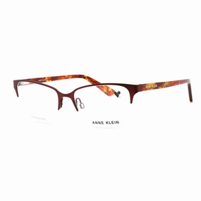 Anne Klein Men's Eyeglasses - Merlot Rectangular Acetate/Metal Frame | AK5083 603