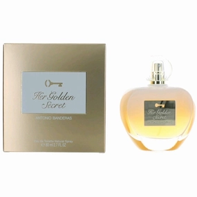 Antonio Banderas Women's Eau De Toilette Spray - Her Golden Secret Allure, 2.7 oz