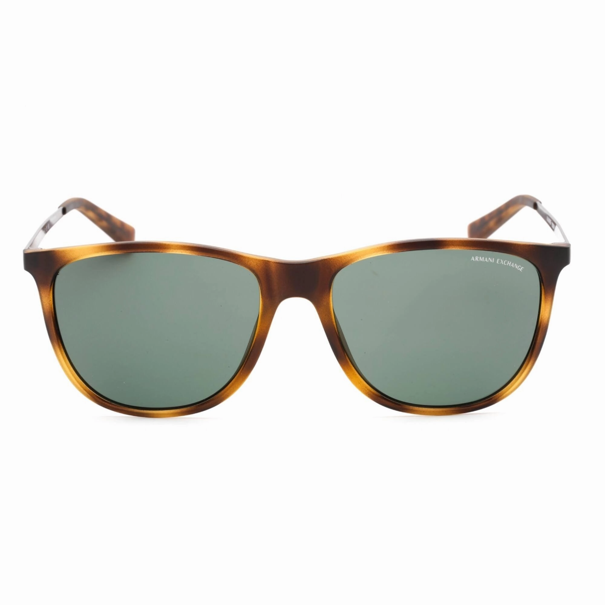 Armani Exchange Men's Sunglasses - Matte Havana Square Shape Frame | AX4047SF 802971