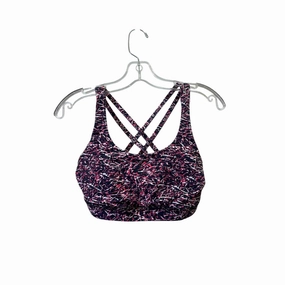 Athletic Bra By Lululemon In Pink & Purple. Size:M