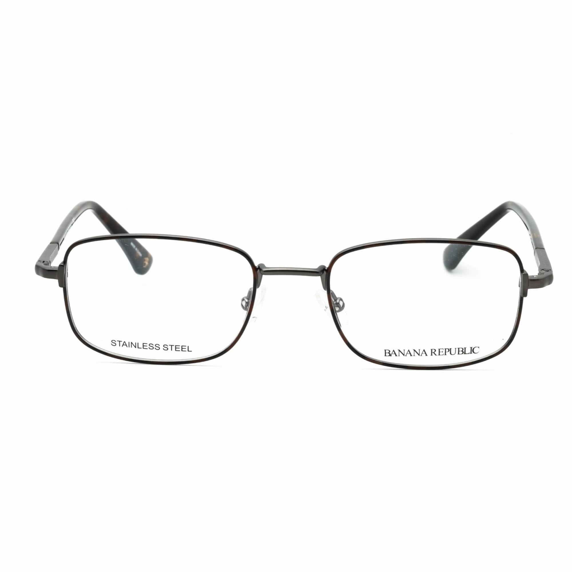 Banana Republic Men's Eyeglasses - Havana Grey Metal Full Rim Frame | CURTIS 0AB8 00