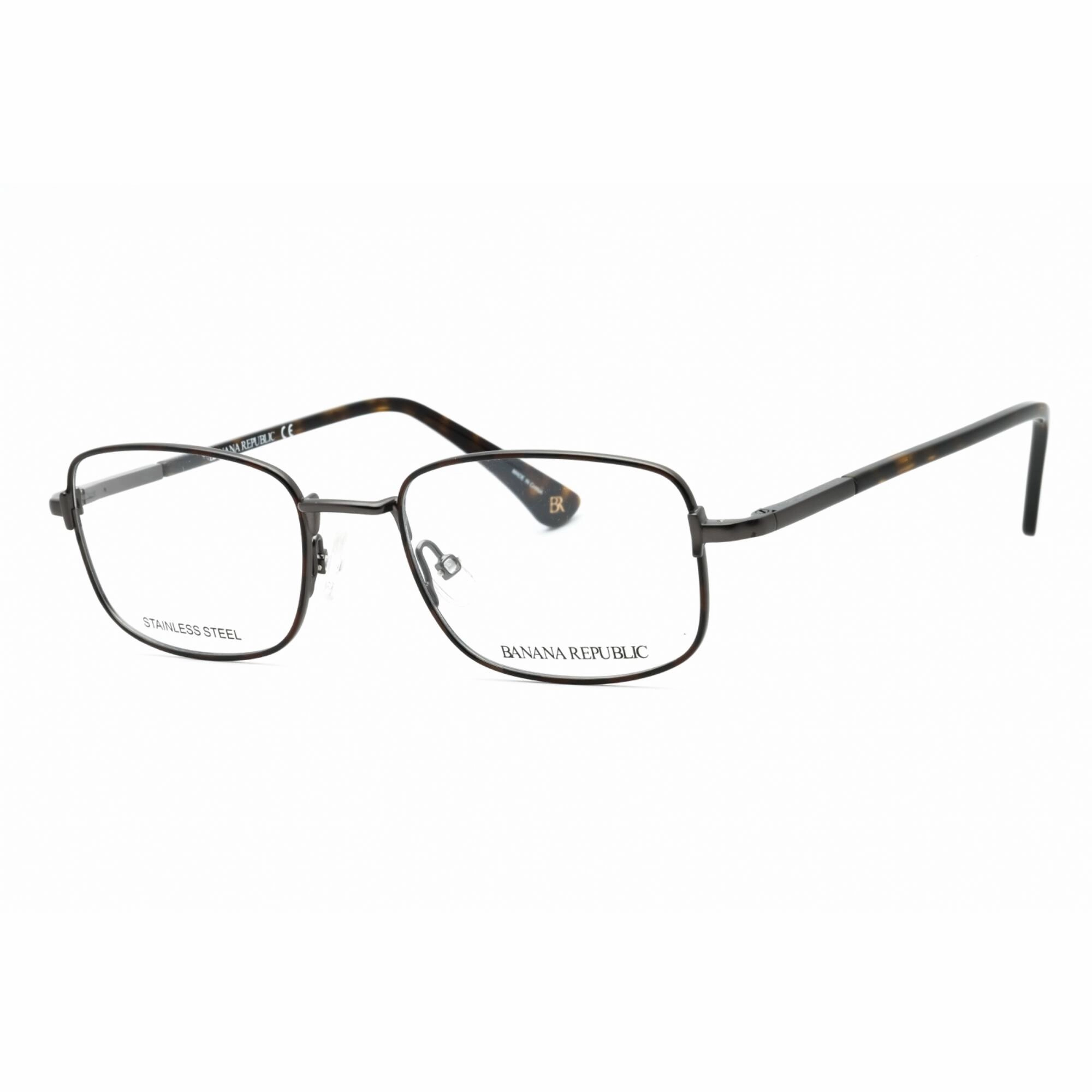Banana Republic Men's Eyeglasses - Havana Grey Metal Full Rim Frame | CURTIS 0AB8 00