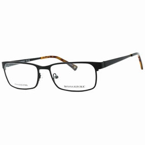Banana Republic Men's Eyeglasses - Satin Black Metal Full Rim Frame | Carlyle 0003 00