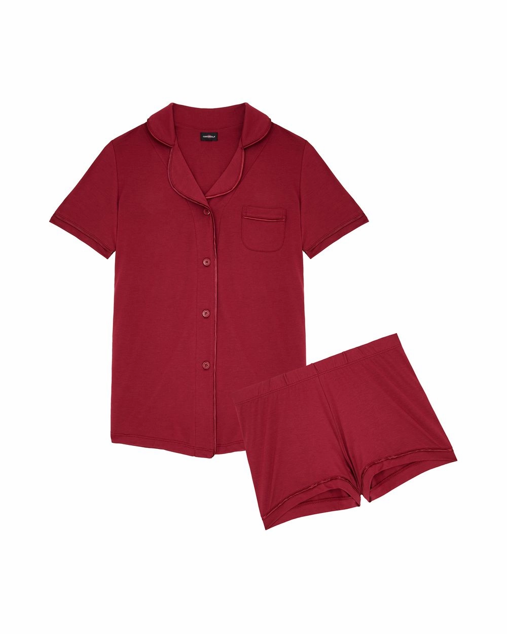 Bella Short Sleeve & Boxer PJ Set