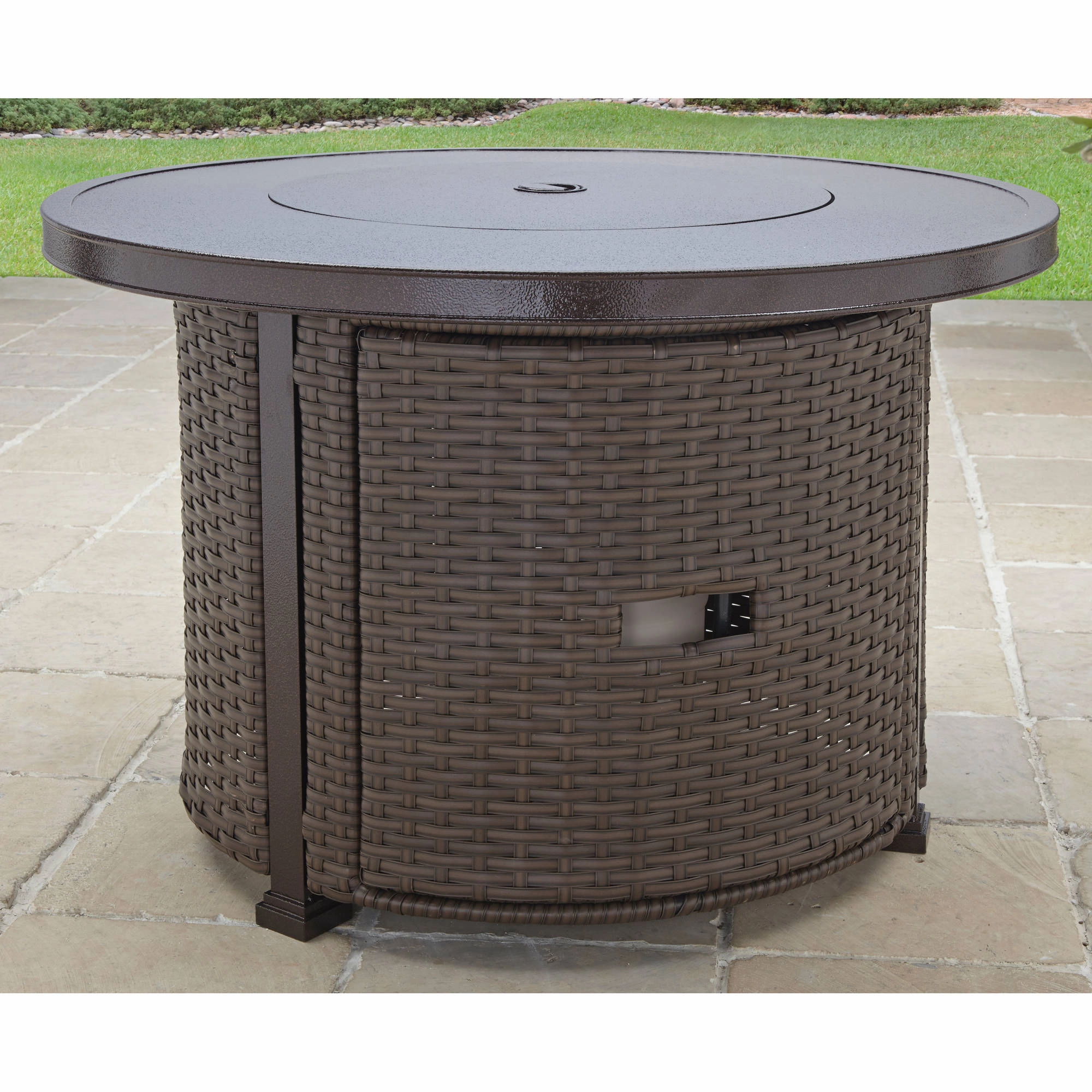 Better Homes & Gardens BH4609219906 37" Round 50000 BTU Propane Bronze Finish Aluminum Fire Pit