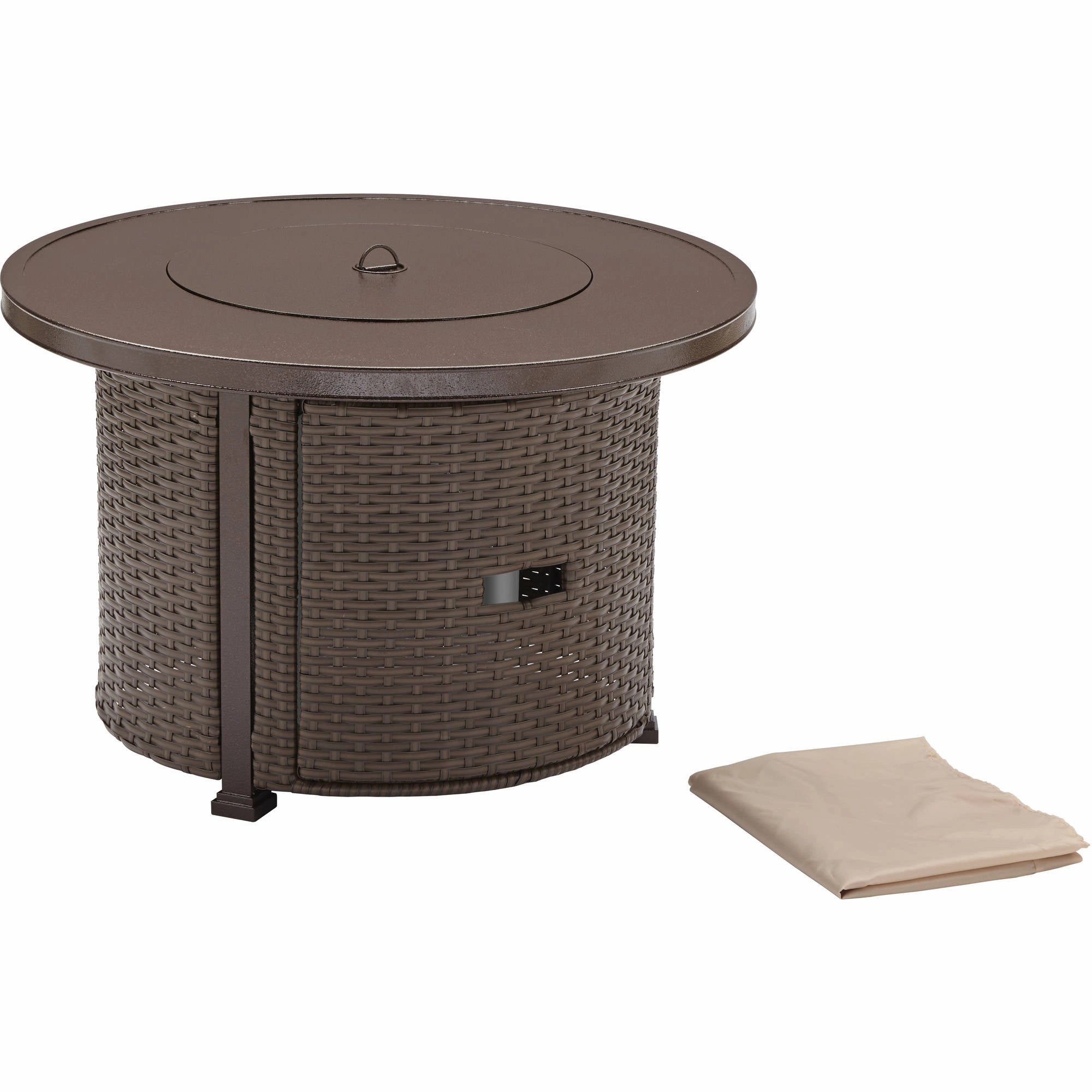 Better Homes & Gardens BH4609219906 37" Round 50000 BTU Propane Bronze Finish Aluminum Fire Pit