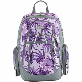 Bijoux 110710R0-HBE Eastsport Diamond Expandable Recycled Backpack, Hibiscus Edge