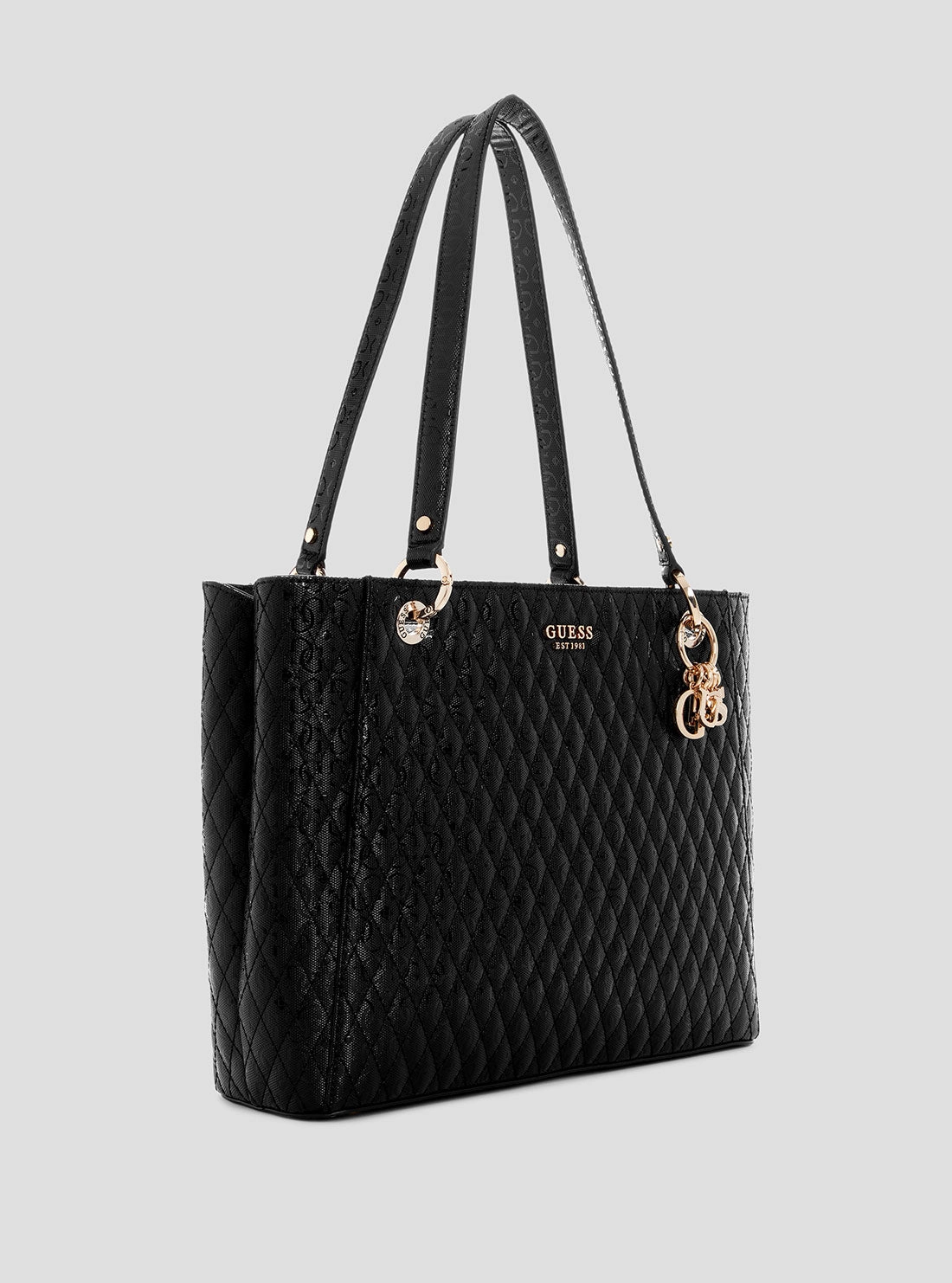 Black Betula Noel Tote Bag