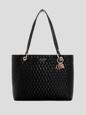 Black Betula Noel Tote Bag