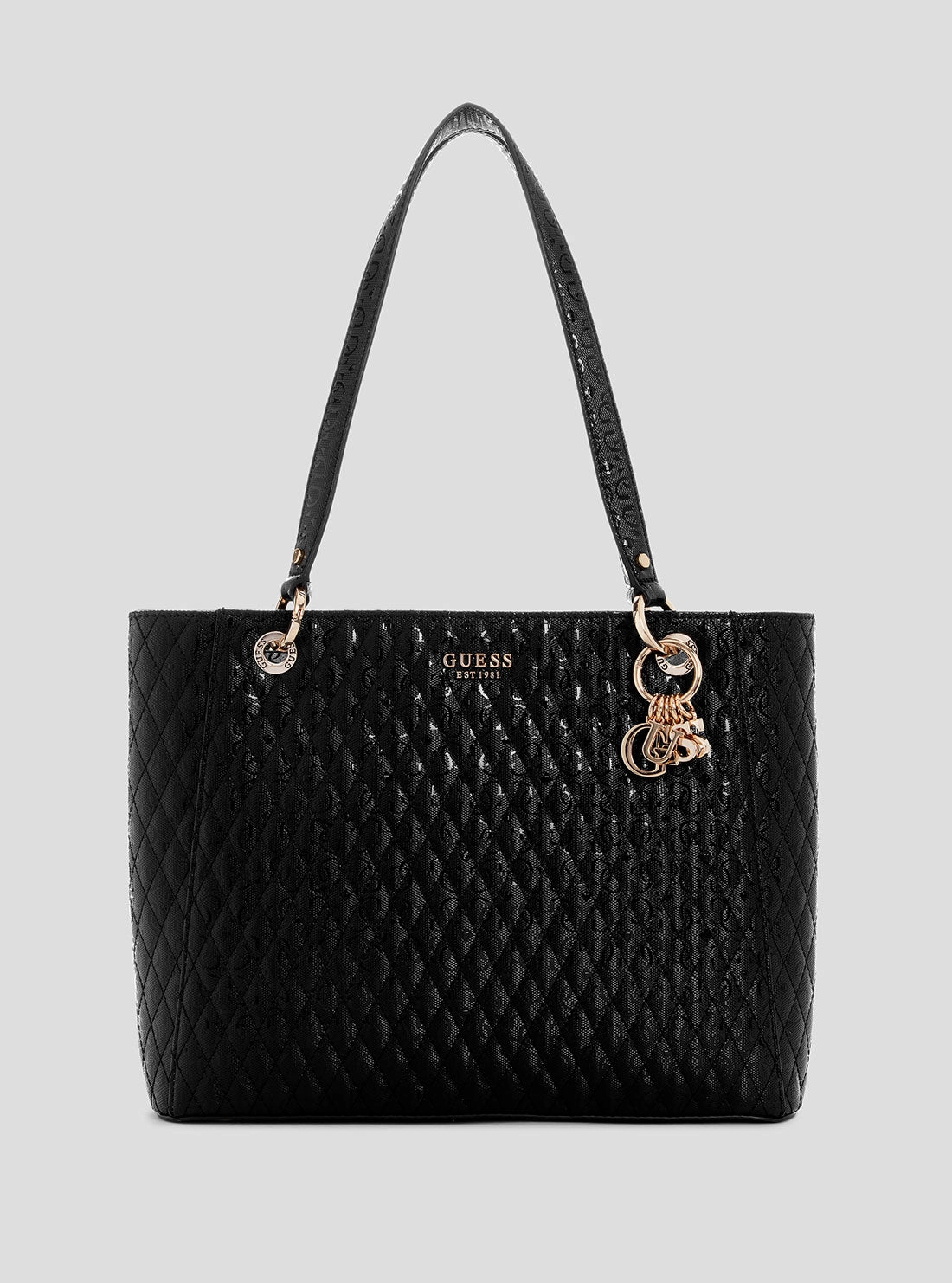 Black Betula Noel Tote Bag