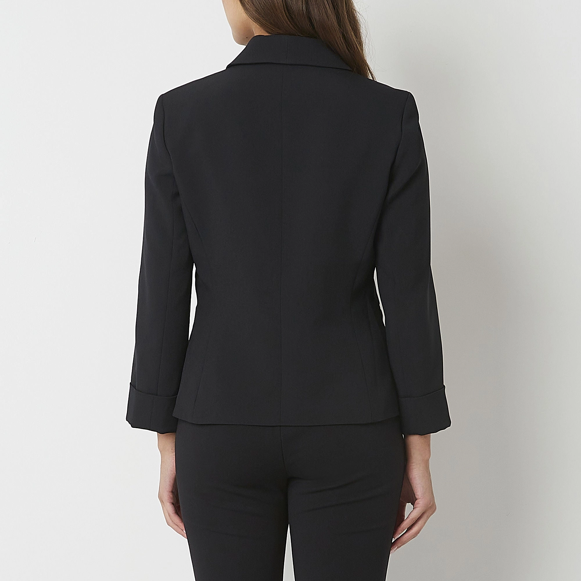 Black Label By Evan-Picone Suit Jacket - BLACK 18