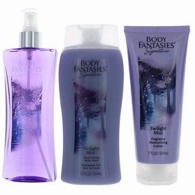 Body Fantasies Women's 3 Piece Set - Twilight Mist Floral Fragrance