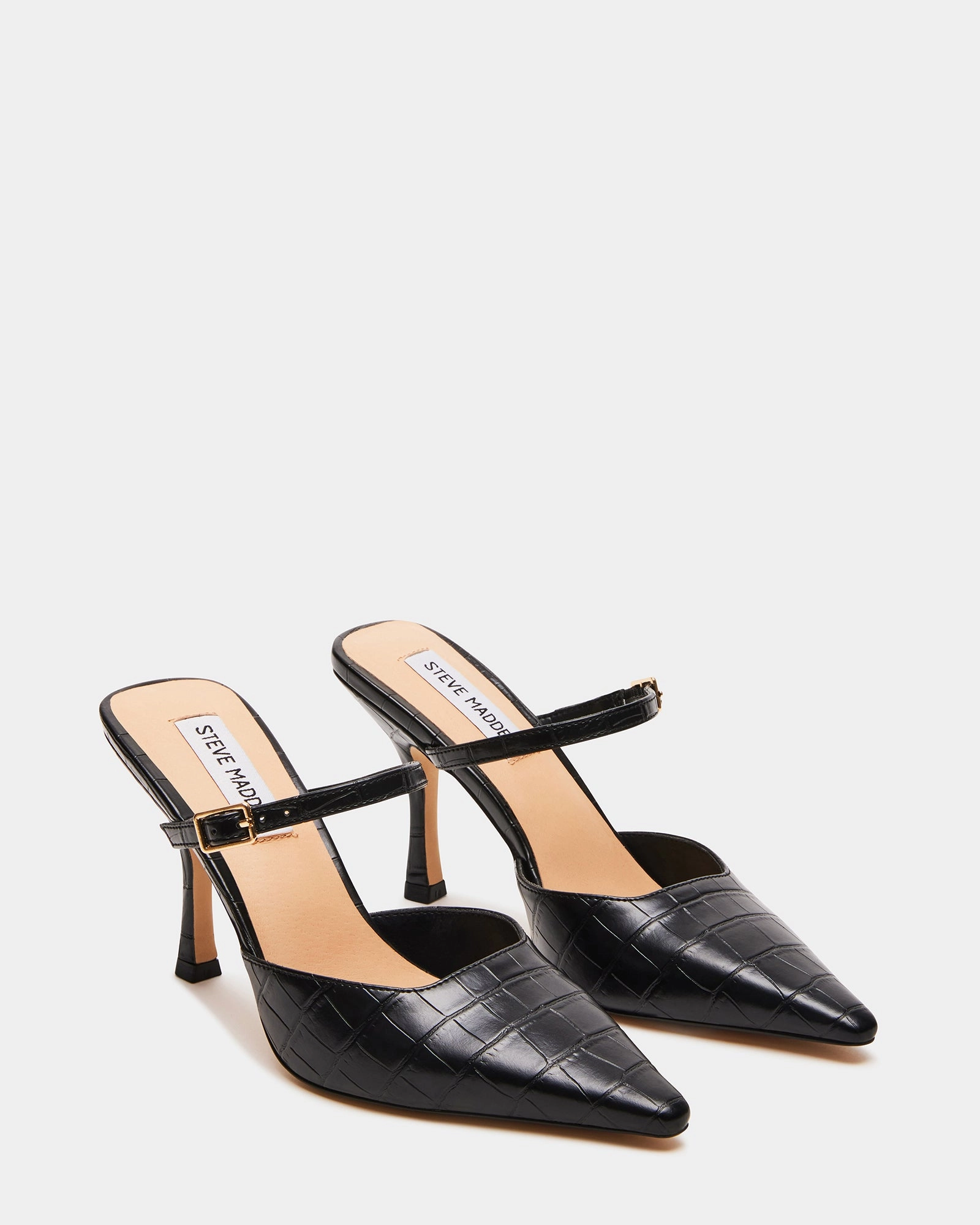 BRECKI BLACK CROCODILE