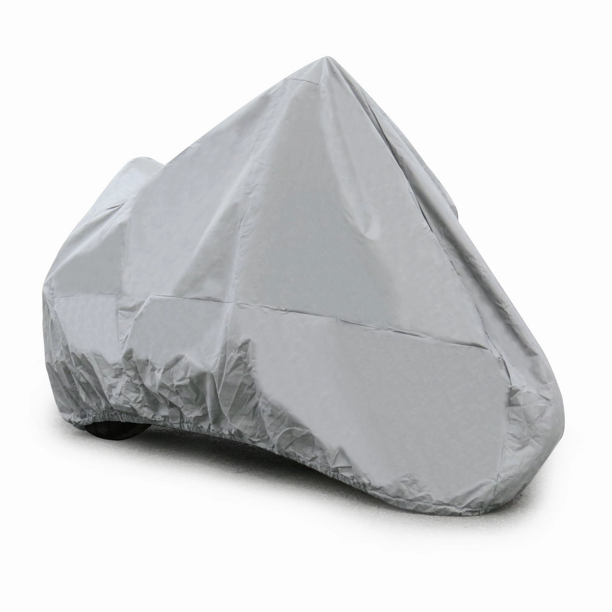 Budge StormBlock Outdoor Protection Motorcycle Cover, Grey - Fit: 96" L x 44" W (at wheelbase) x 44" H