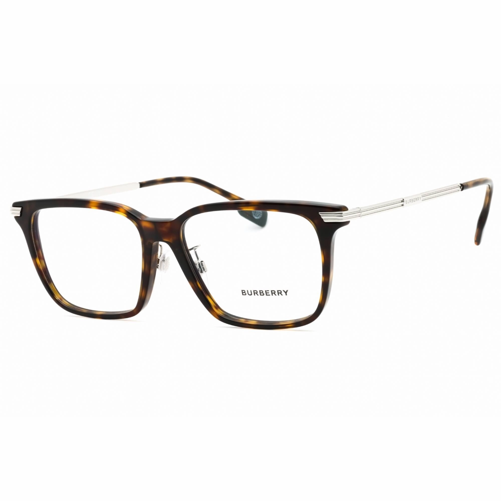 Burberry Men's Eyeglasses - Dark Havana Plastic Full Rim Square Frame | 0BE2378F 3002