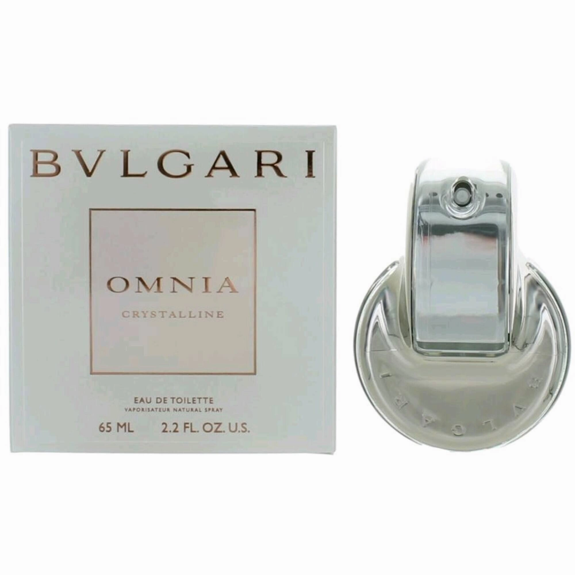 Bvlgari Women's Eau De Toilette Spray - Omnia Crystalline Radiant Scent, 2.2 oz