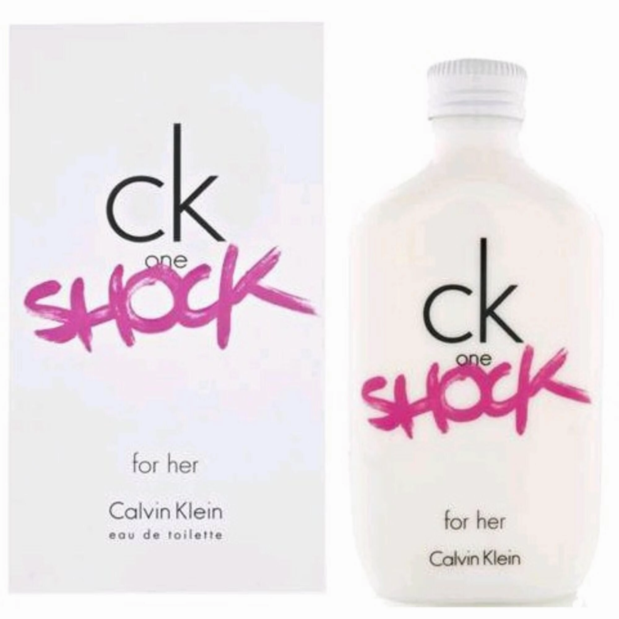 Calvin Klein Women's Eau De Toilette Spray - One Shock Captivating Scent, 3.4 oz