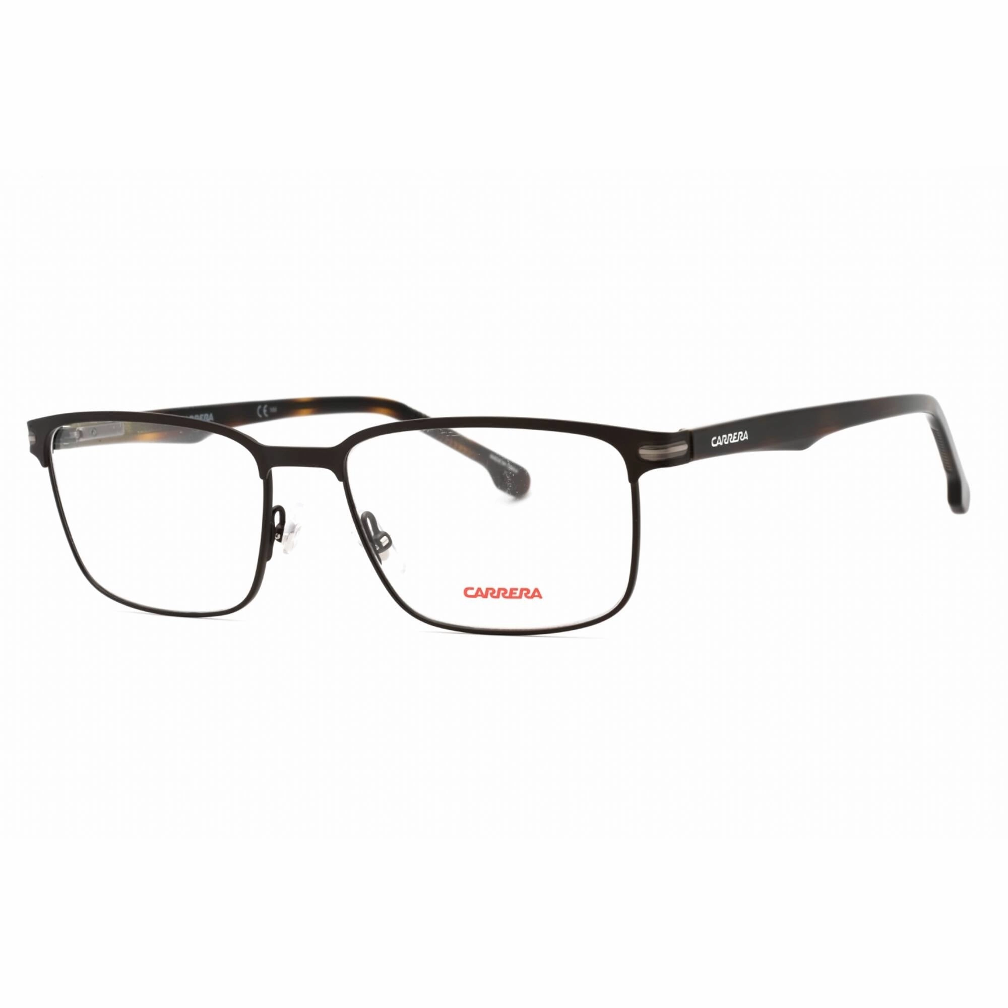 Carrera Men's Eyeglasses - Matte Brown Metal Rectangular Frame | CARRERA 285 04IN 00