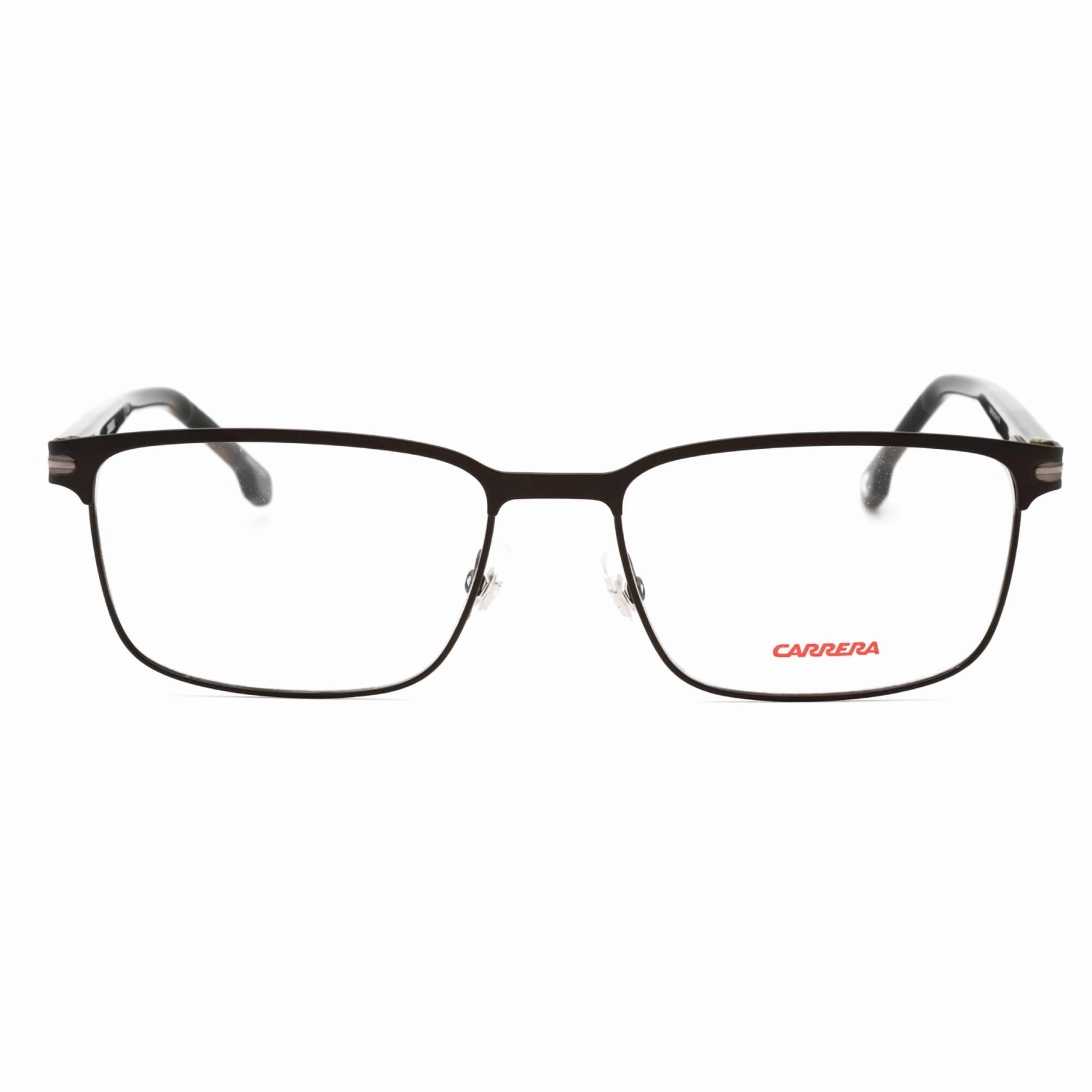 Carrera Men's Eyeglasses - Matte Brown Metal Rectangular Frame | CARRERA 285 04IN 00