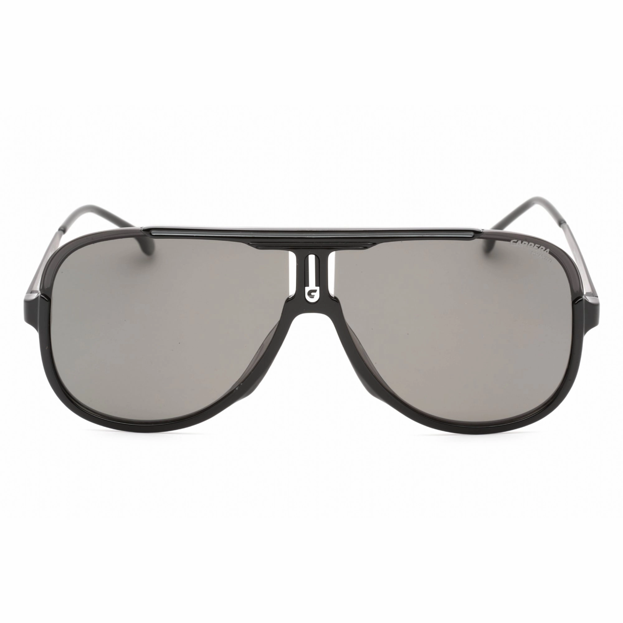 Carrera Men's Sunglasses - Black Grey Plastic Aviator Frame | CARRERA 1059/S 008A M9