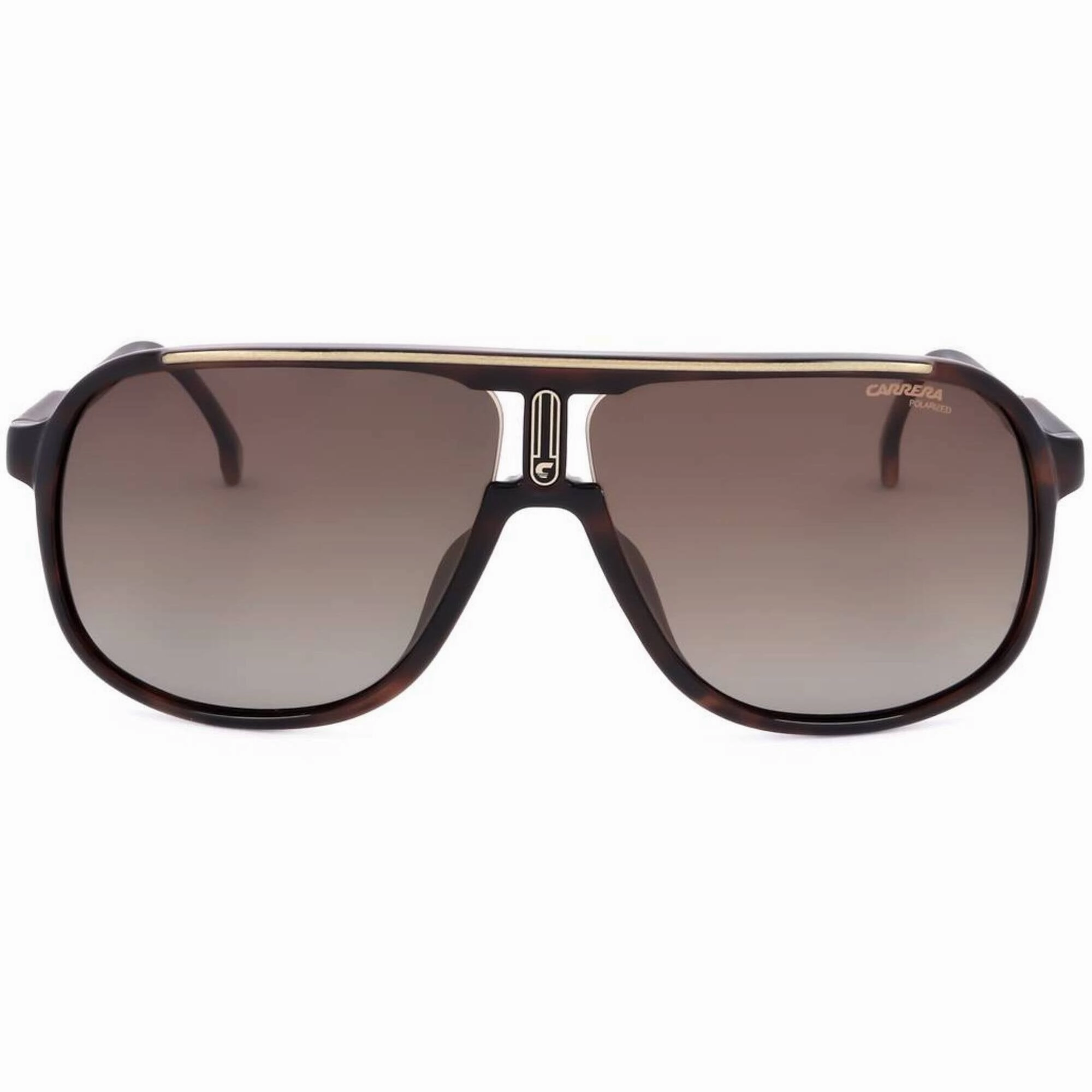 Carrera Men's Sunglasses - Havana Acetate Fixed Nose Pads Full Rim Frame | 1047/S 86