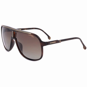 Carrera Men's Sunglasses - Havana Acetate Fixed Nose Pads Full Rim Frame | 1047/S 86