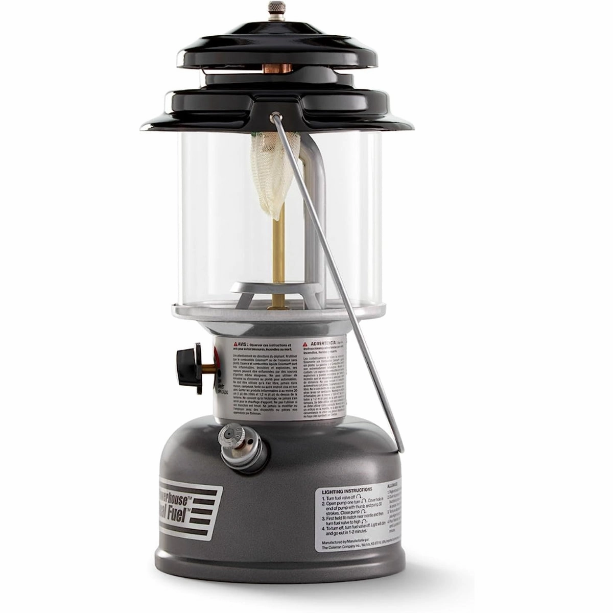 Coleman 765083 Premium Powerhouse Dual Fuel Lantern (800 Lumens)