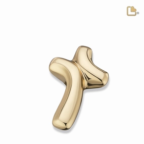ComfortCross Keepsake Urn Pol Gold