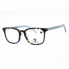Converse Men's Eyeglasses - Cobalt Tokyo Tortoise Acetate Square Frame | CV5080 433