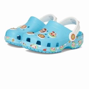 Crocs Toddler Fun Lab CoComelon Classic Clog Size: 9 T, Electric Blue