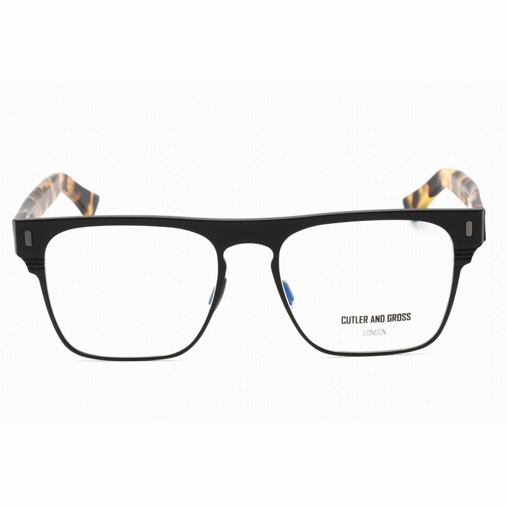 Cutler And Gross Men's Eyeglasses - Clear Lens Matte Black Titanium | CGOP136656 003