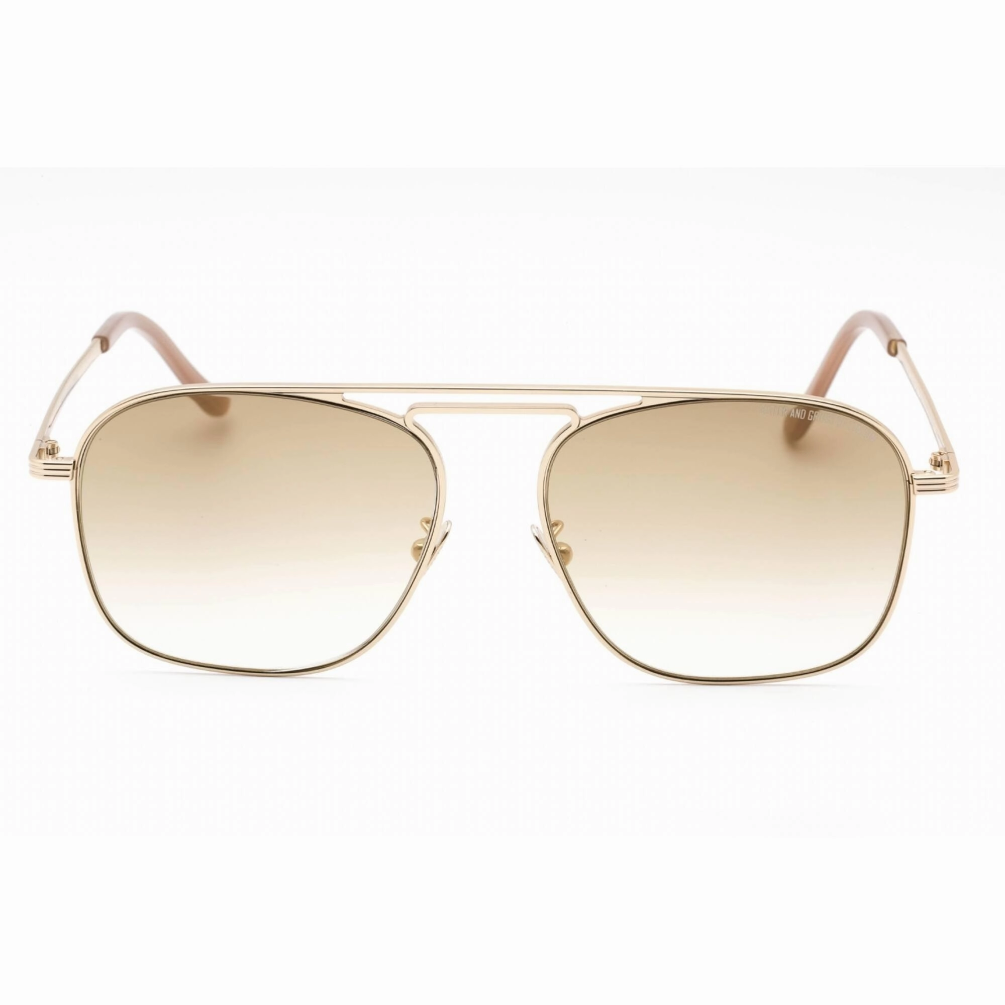Cutler and Gross Men's Sunglasses - Gold/Brown/Metallic/Beige Frame | CG1310S 002