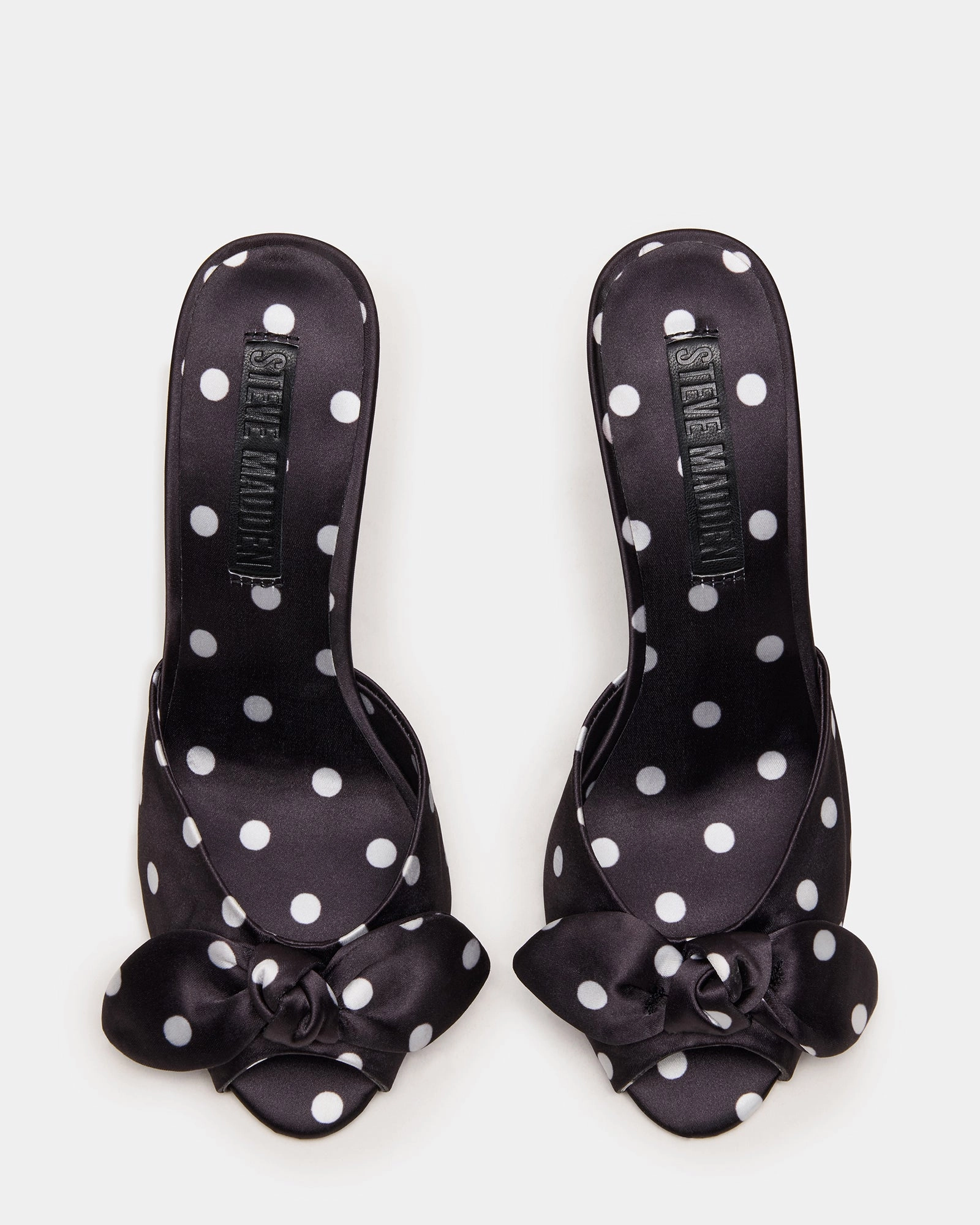 DAPPER BLACK/WHITE POLKA DOT
