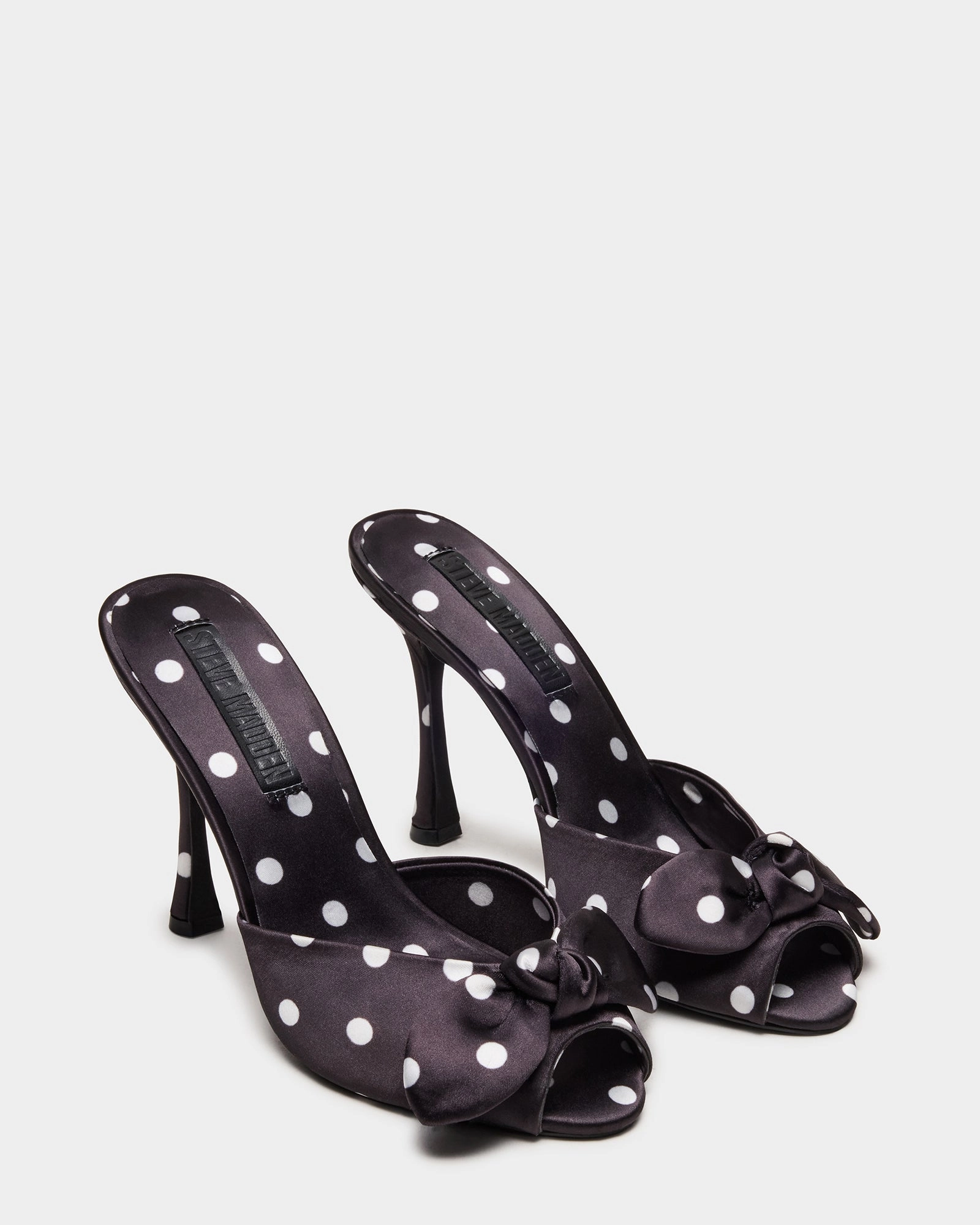DAPPER BLACK/WHITE POLKA DOT