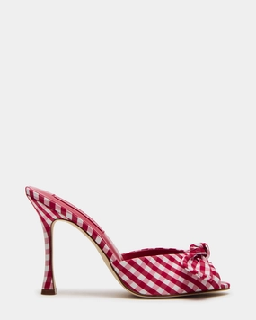 DAPPER RED GINGHAM