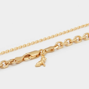 Diamond Cut Combo Chains in Gold