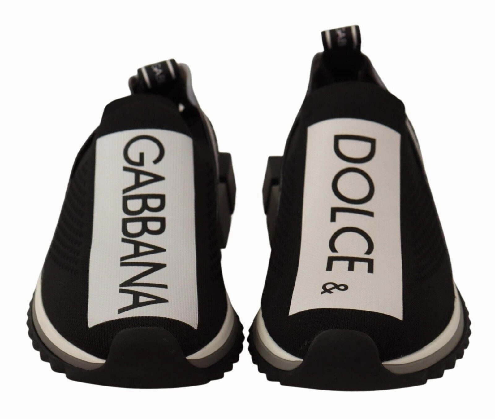 Dolce & Gabbana Chic Monochrome Sorrento Slip-On Men's Sneakers (Pre-Owned)