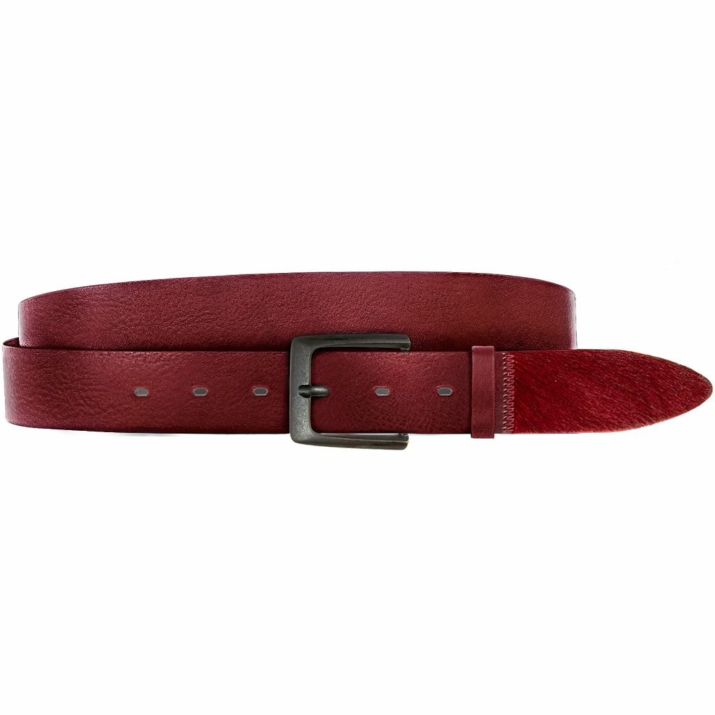 East Meets West Men Burgundy
