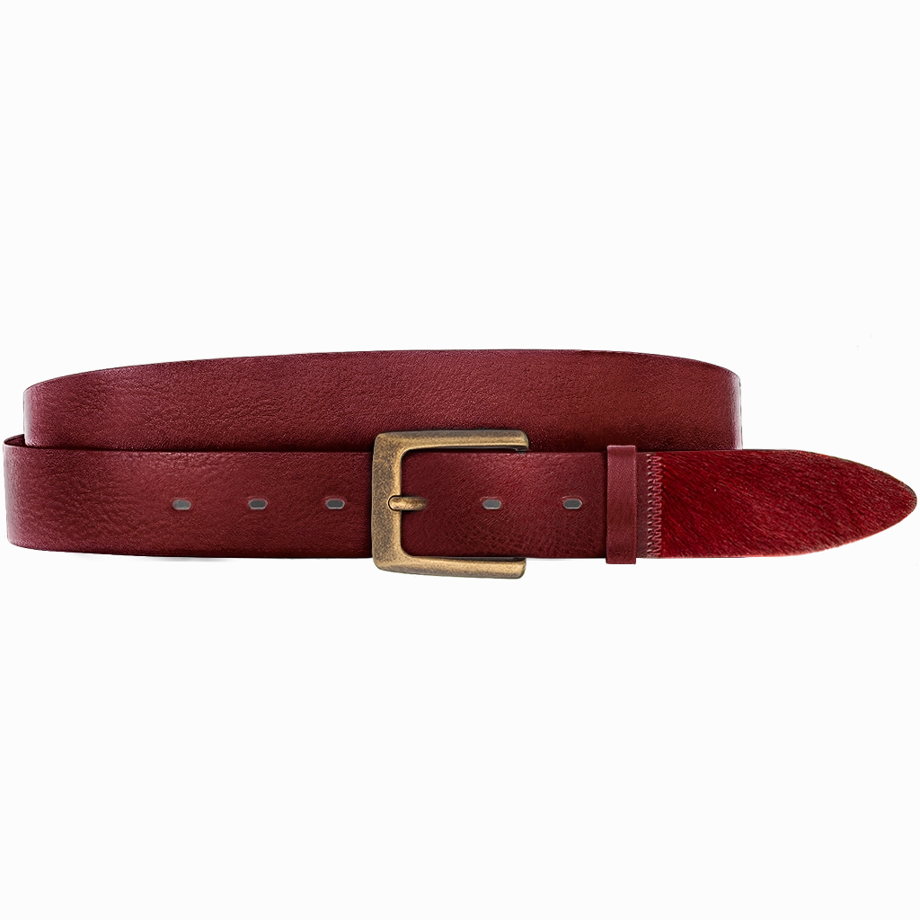 East Meets West Men Burgundy