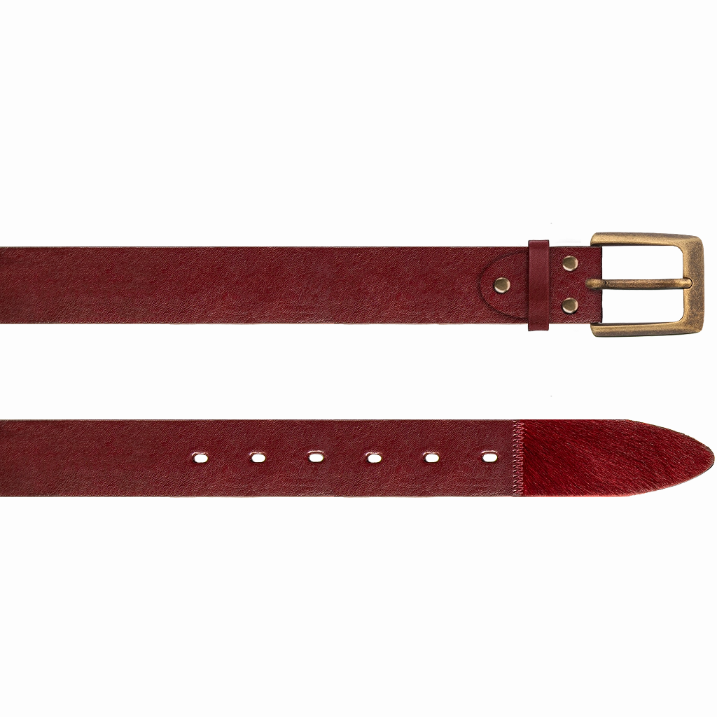 East Meets West Men Burgundy