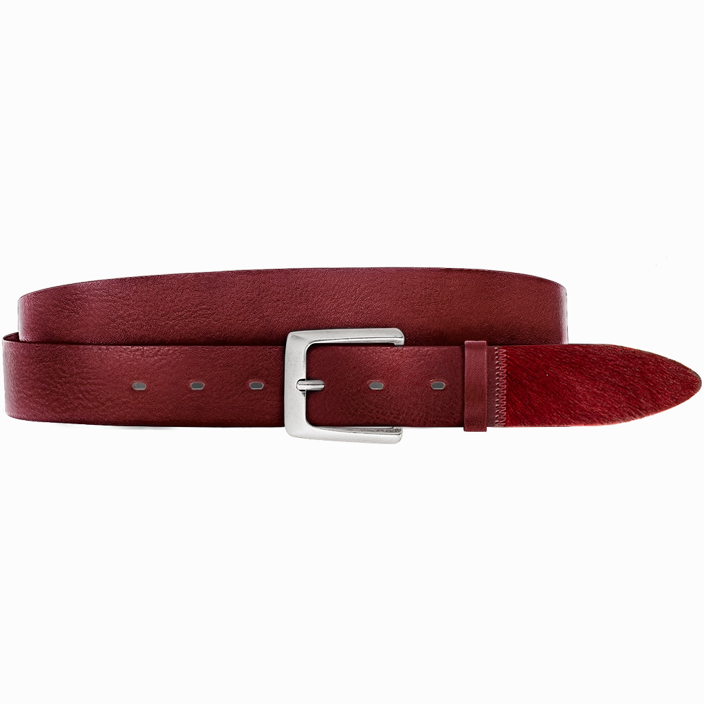 East Meets West Men Burgundy