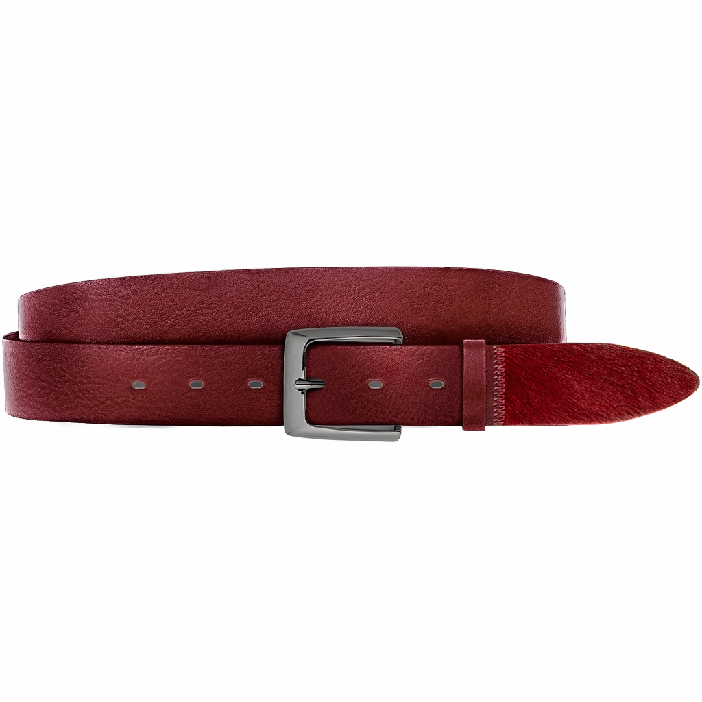 East Meets West Men Burgundy
