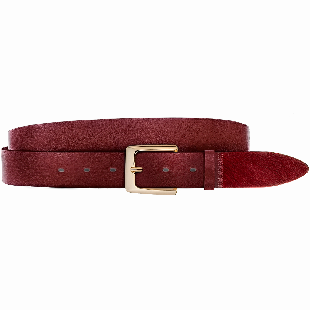 East Meets West Men Burgundy