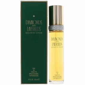Elizabeth Taylor Women's Eau De Toilette Spray - Diamonds & Emeralds Warmth, 1.7oz