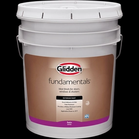 Glidden PPG1094-1 Irresistible Satin Interior Latex Paint 5 Gallons Tintable Base Low VOC